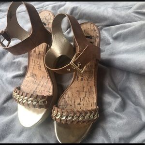 G by Guess Platform Espadrille Wedges